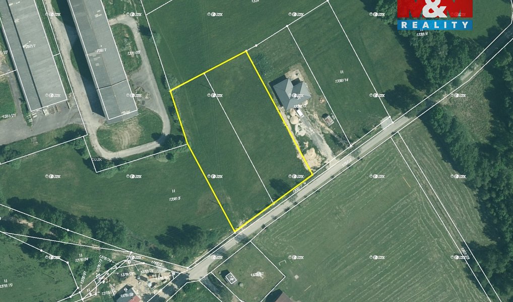Prodej stavebního pozemku 5 328 m², Jílovice – náhled fotky 5