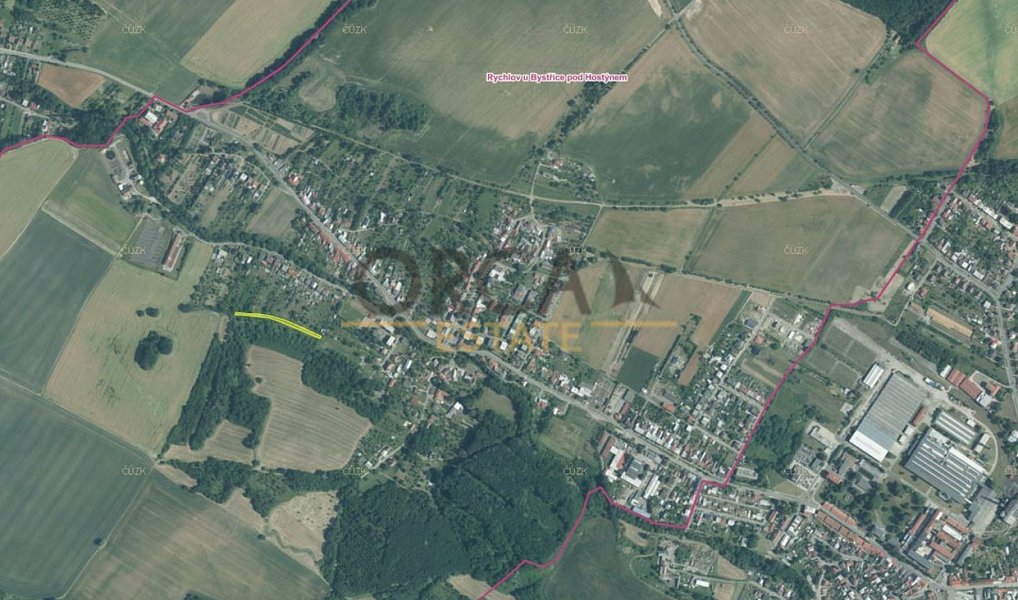 Prodej louky 1 187 m², Bystřice pod Hostýnem – náhled fotky 2