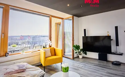 Pronájem bytu 2+kk 55 m², Modrého, Praha 9 - Hloubětín