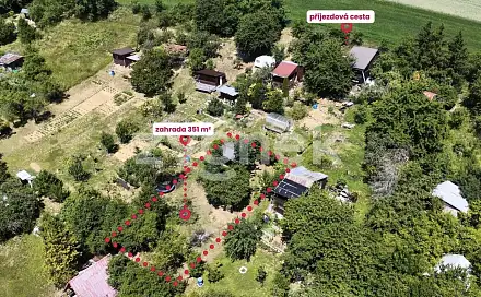 Prodej zahrady 351 m², Napajedla, okres Zlín