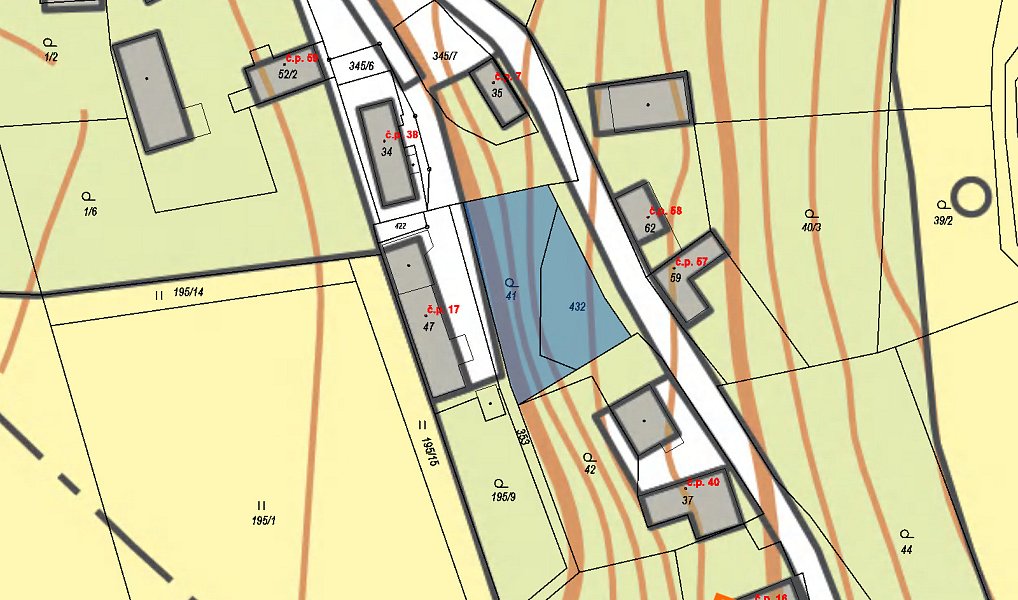 Prodej stavebního pozemku 624 m², Nový Bydžov – náhled fotky 3