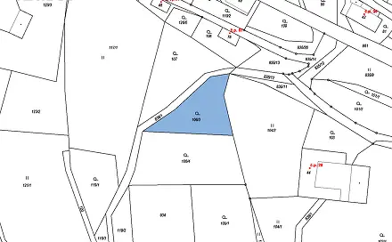 Prodej stavebního pozemku 845 m², Anenská Studánka, okres Ústí nad Orlicí