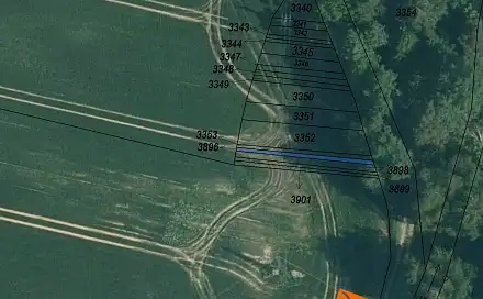 Prodej pole 21 m², Řípec, okres Tábor