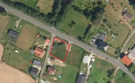 Prodej stavebního pozemku 1 034 m², Stružnice - Jezvé, okres Česká Lípa