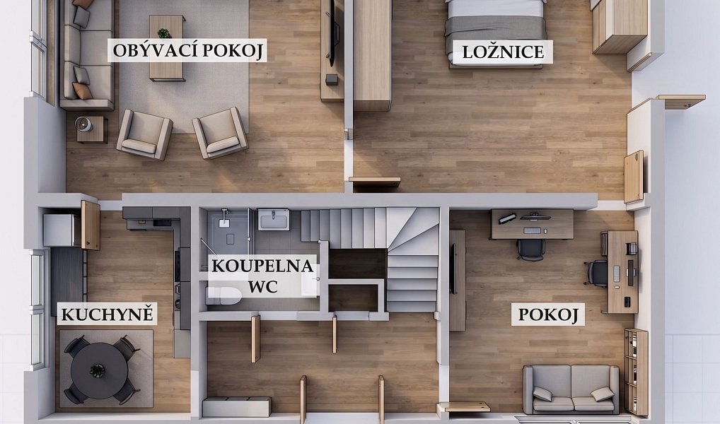 Prodej domu 101 m² s pozemkem 732 m², Benešov – náhled fotky 37