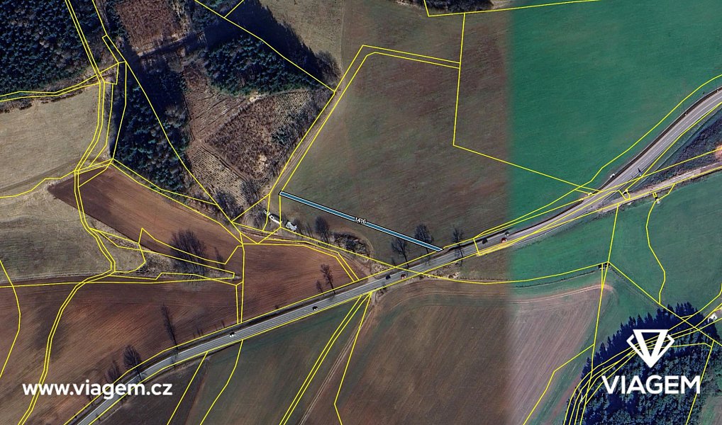 Prodej pole 403 m², Vidochov – náhled fotky 4