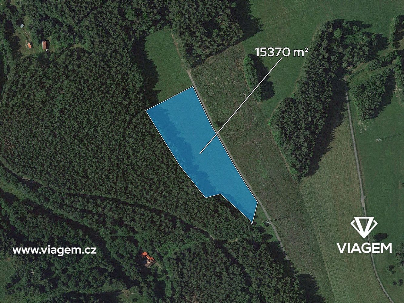 Prodej pole 15 370 m² – fotografie 2