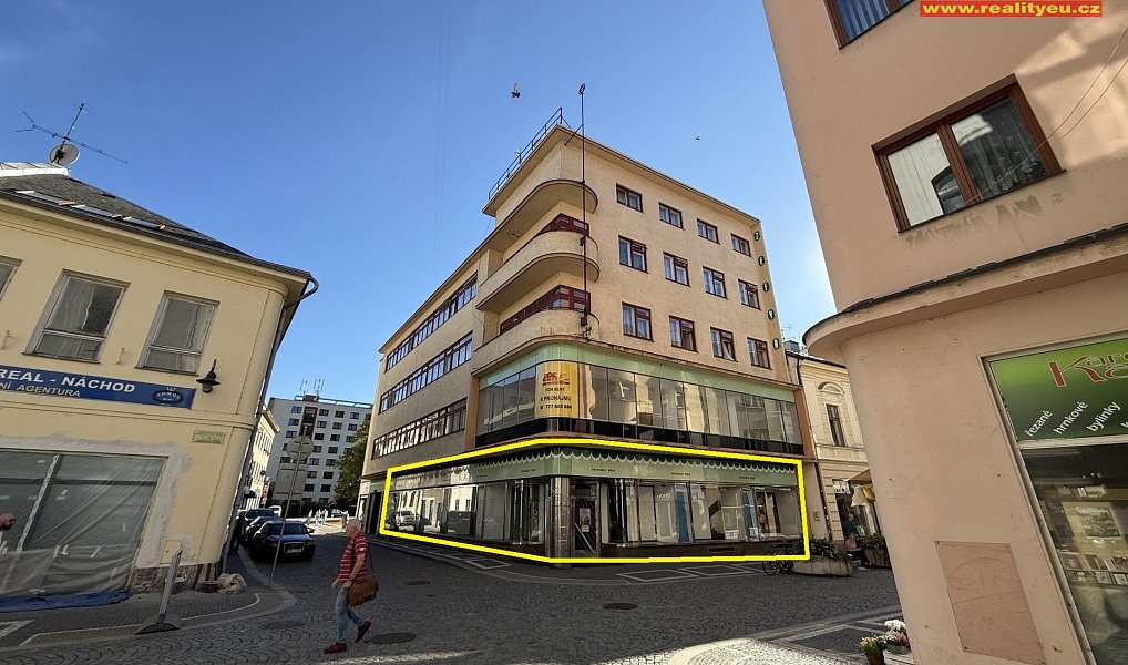 Pronájem komerčního prostoru, 169 m², Náchod