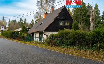 Prodej chaty/chalupy 110 m² s pozemkem 425 m², Josefův Důl - Karlov, okres Jablonec nad Nisou