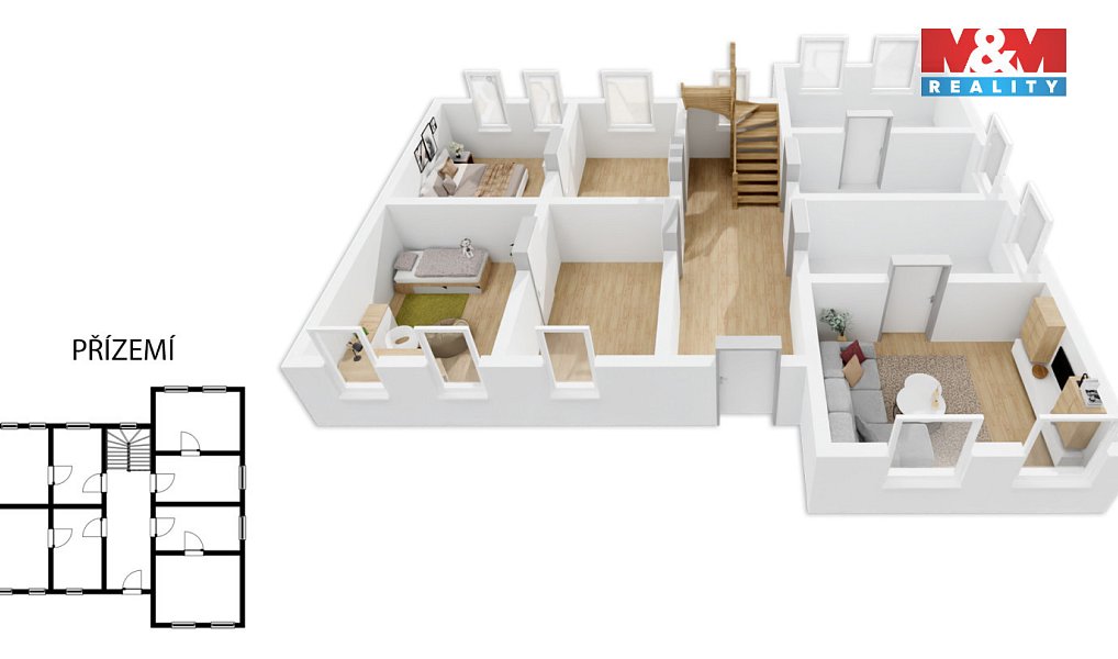 Prodej domu 150 m² s pozemkem 2 996 m², Meziměstí – náhled fotky 2