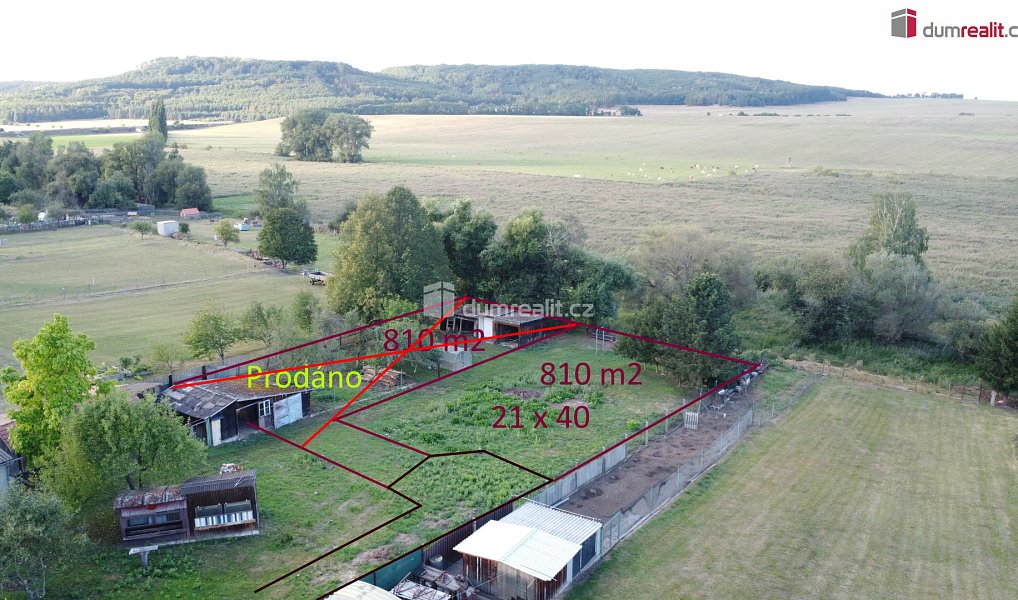 Prodej stavebního pozemku 810 m², Vroutek – náhled fotky 18