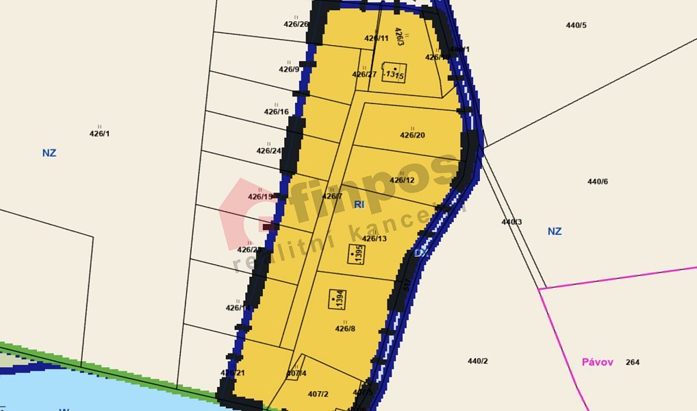Prodej stavebního pozemku 1 067 m², Jihlava – náhled fotky 9