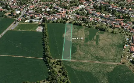 Prodej pole 6 765 m², Smržice, okres Prostějov