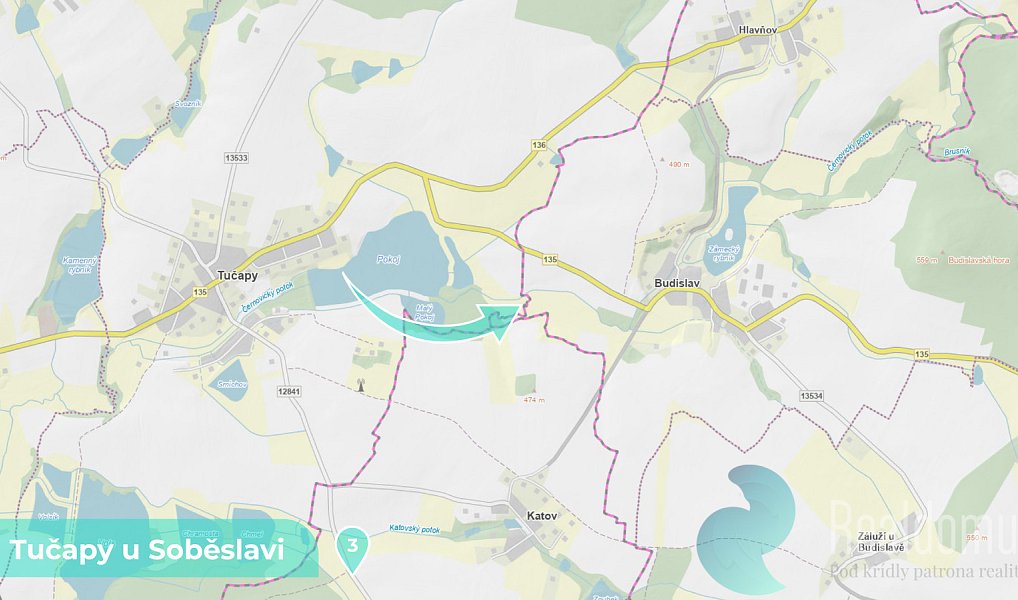 Prodej louky 11 561 m², Tučapy – náhled fotky 14