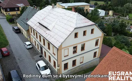 Prodej domu 328 m² s pozemkem 573 m², Husova, Jiřetín pod Jedlovou, okres Děčín