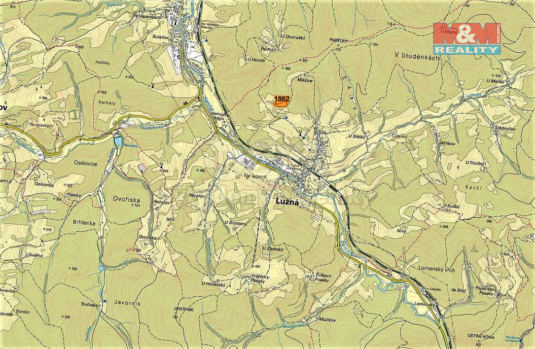 Prodej louky 1 845 m² – pohled 5