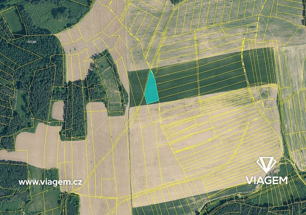 Pole 3 774 m², Podíl 50 % o výměře 1 887 m² – pohled 3