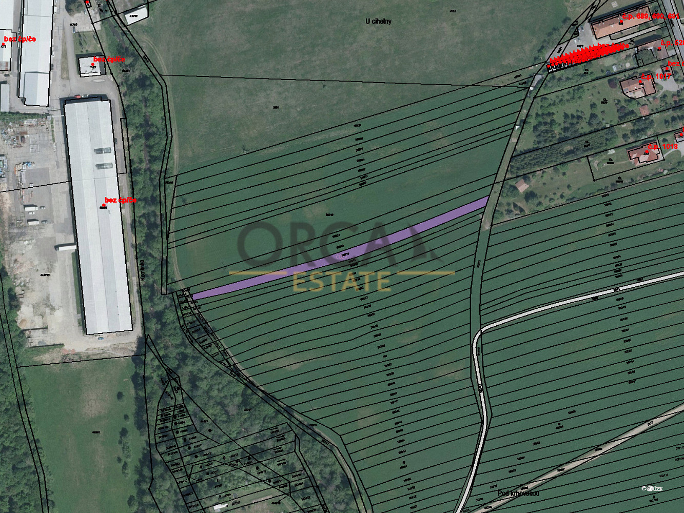 Prodej komerčního pozemku 1 710 m² – fotografie 4