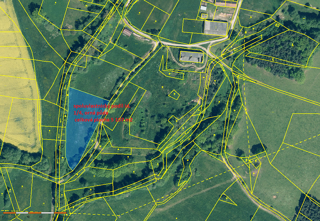 Prodej pole 9 156 m²