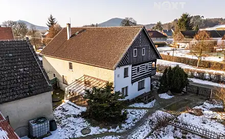 Prodej domu 331 m² s pozemkem 746 m², Skalka u Doks, okres Česká Lípa