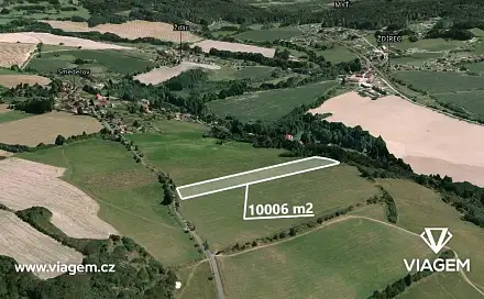 Prodej pole 5 003 m², Ždírec, okres Plzeň-Jih
