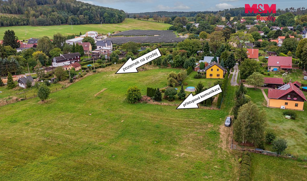 Prodej stavebního pozemku 1 899 m², Arnoltice – náhled fotky 15