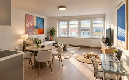 Prodej bytu 1+kk 46 m²