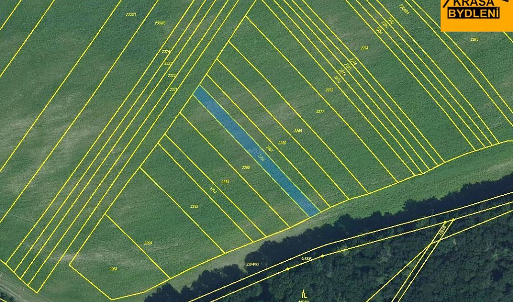 Prodej pole 7 854 m², Orlovice – náhled fotky 7