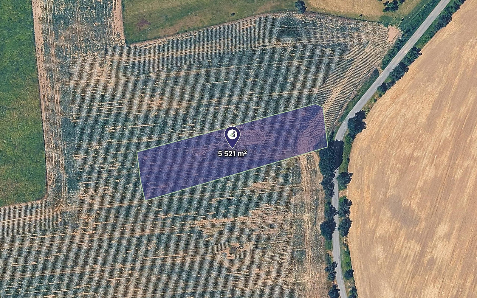 Prodej pole 5 521 m²