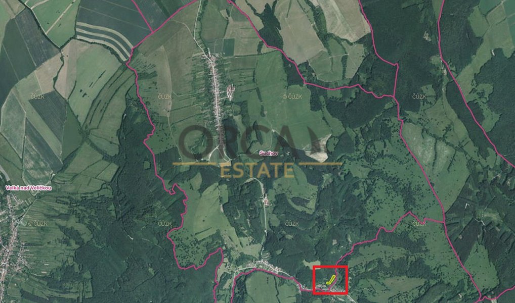Prodej pole 3 184 m², Suchov – náhled fotky 3