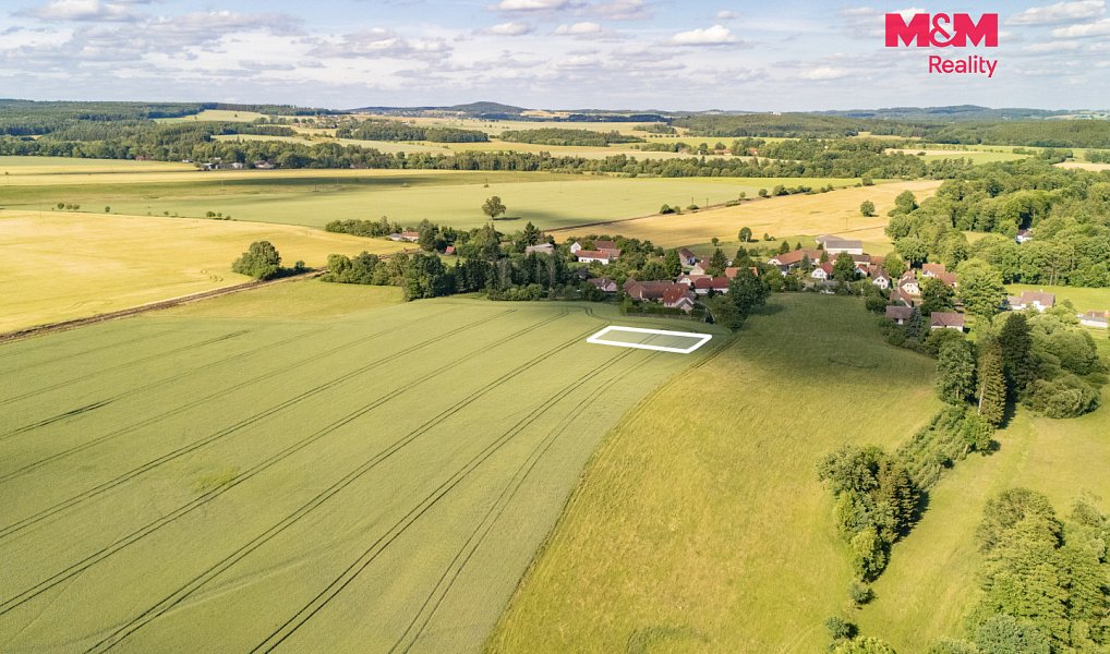 Prodej pole 1 150 m², Rožmitál pod Třemšínem – náhled fotky 4