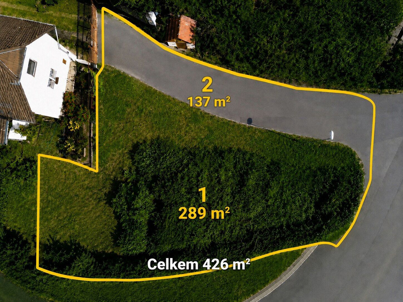 Prodej stavebního pozemku 426 m² – fotografie 4