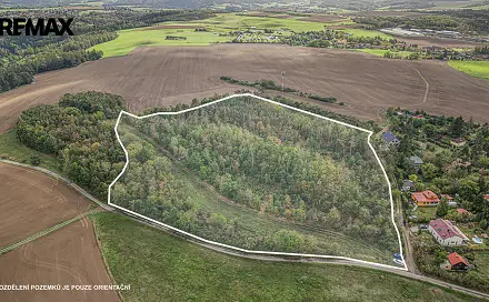 Prodej lesa 38 473 m², Mokrovraty, okres Příbram