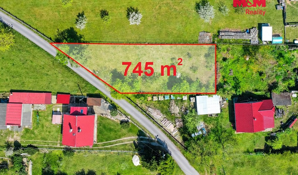 Prodej stavebního pozemku 745 m², Kvášňovice – náhled fotky 2