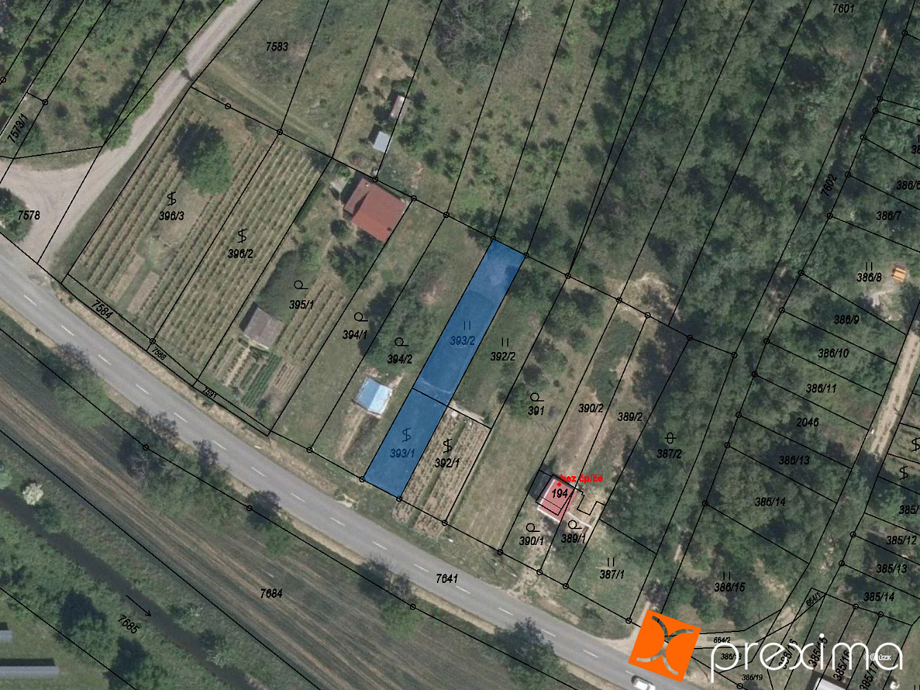 Prodej stavebního pozemku 91 m²