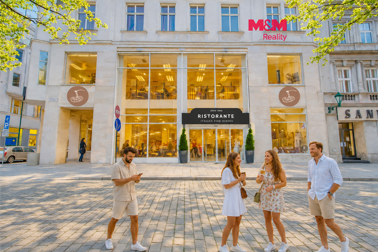 Pronájem restaurace 598 m²