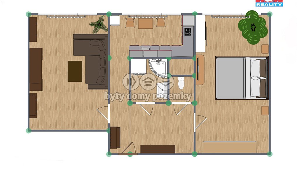 Prodej bytu 2+1 51 m², Chomutov – náhled fotky 10