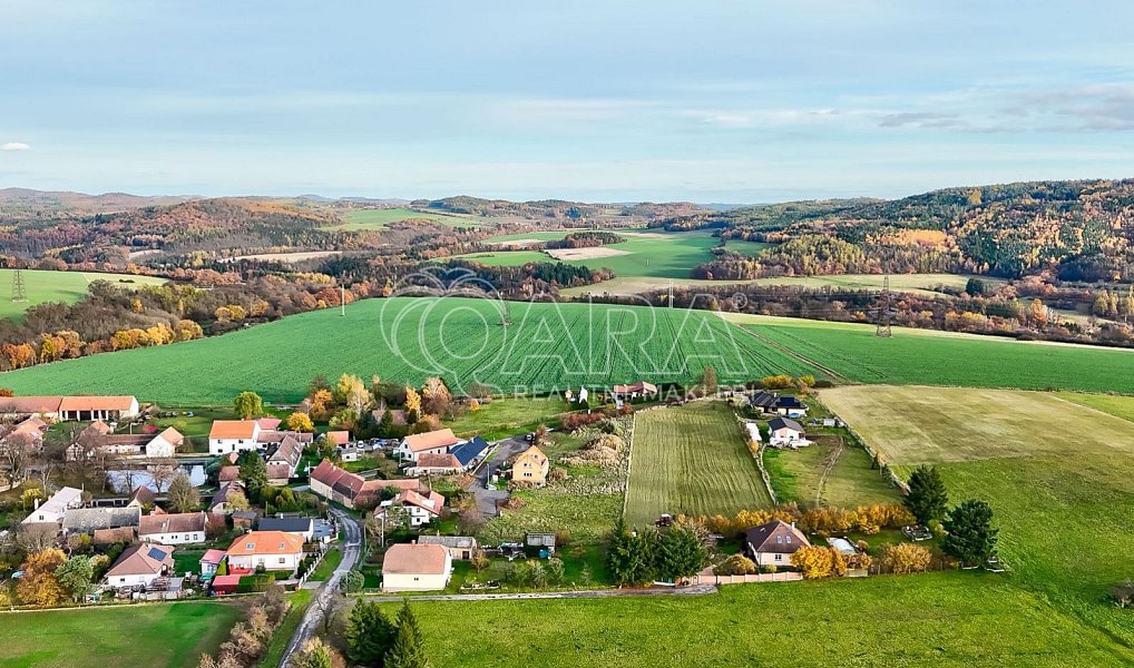 Prodej stavebního pozemku 859 m², Malá Hraštice – náhled fotky 12