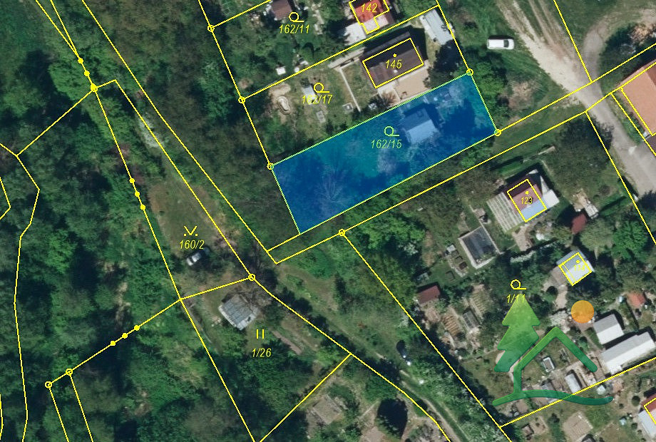 Prodej zahrady 476 m²