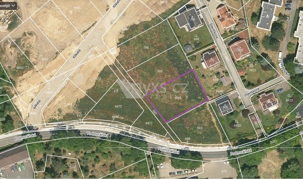 Prodej stavebního pozemku 967 m², Velké Přílepy – náhled fotky 5