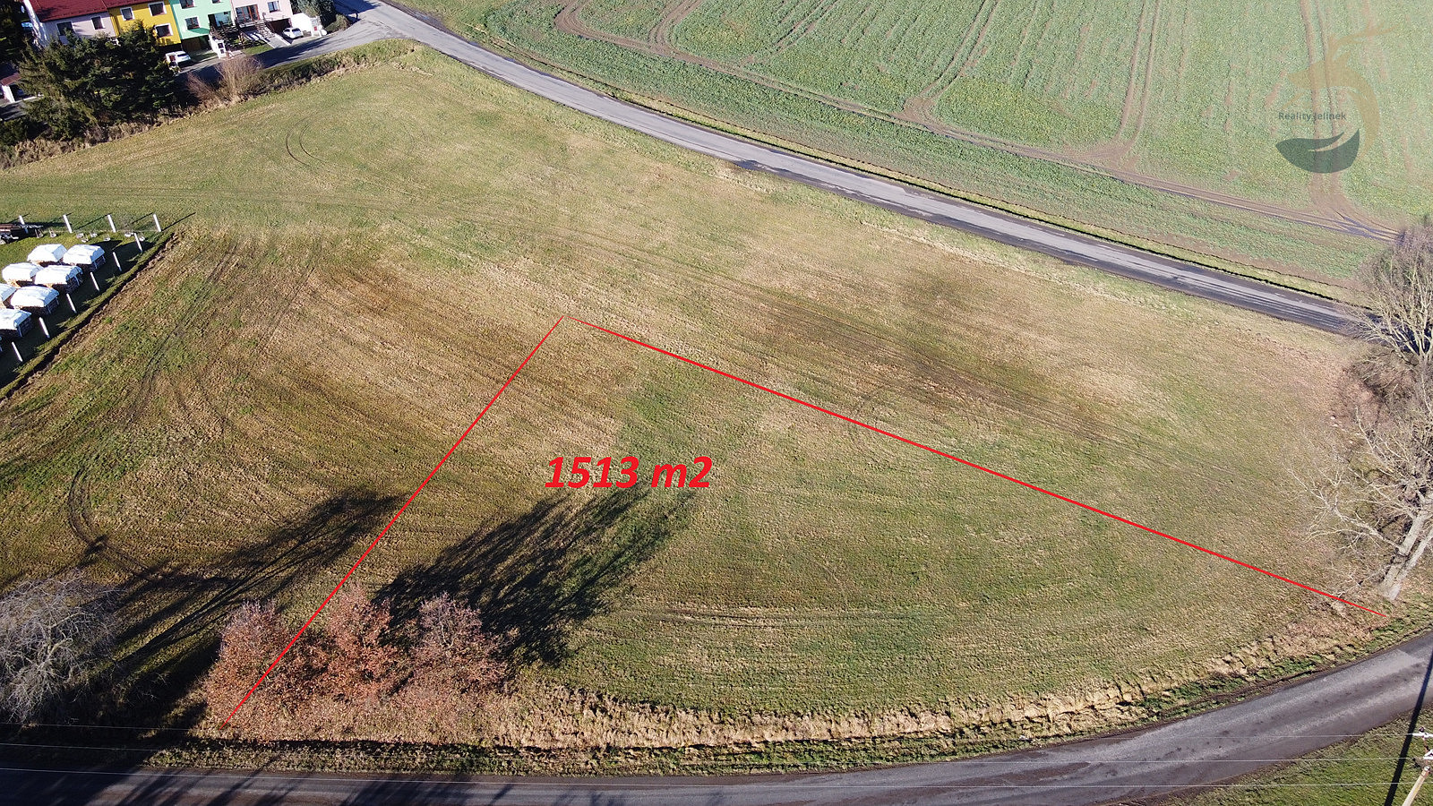 Prodej stavebního pozemku 1 513 m²