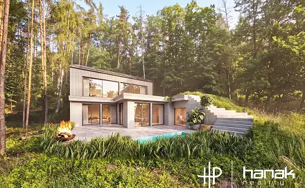 Prodej domu 127 m² s pozemkem 3 150 m², Hluchov, okres Prostějov