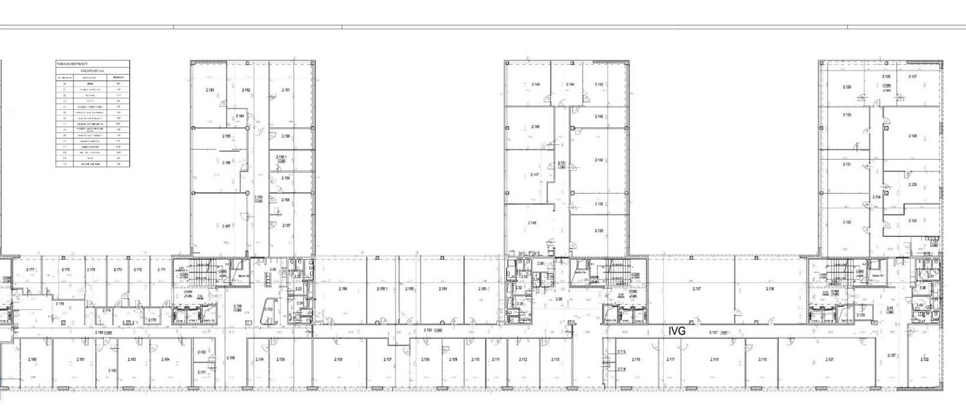 Pronájem kanceláře 1 261 m² – fotografie 3