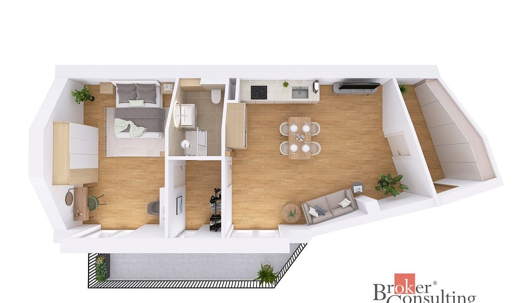 Prodej bytu 2+kk 68 m², Dubné – náhled fotky 2
