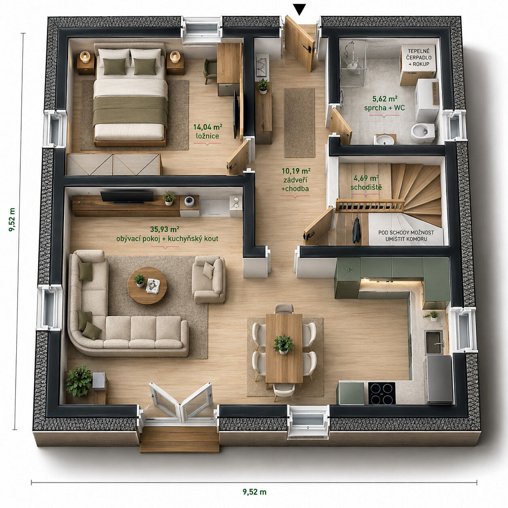Prodej domu 135 m² s pozemkem 503 m² – fotografie 4