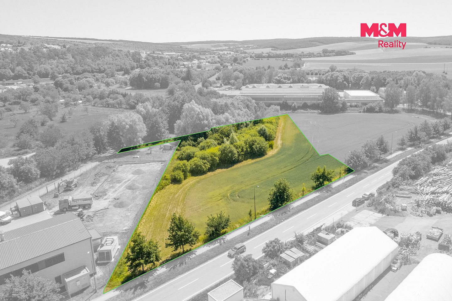Prodej komerčního pozemku 6 796 m² – fotografie 3