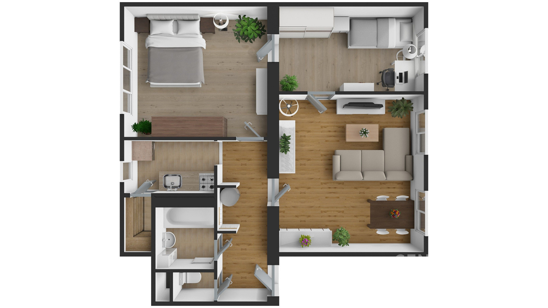 Prodej bytu 3+1 69 m² – fotografie 3