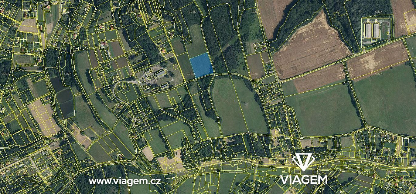 Pole 8 603 m², Podíl 6 % o výměře 538 m² – pohled 2
