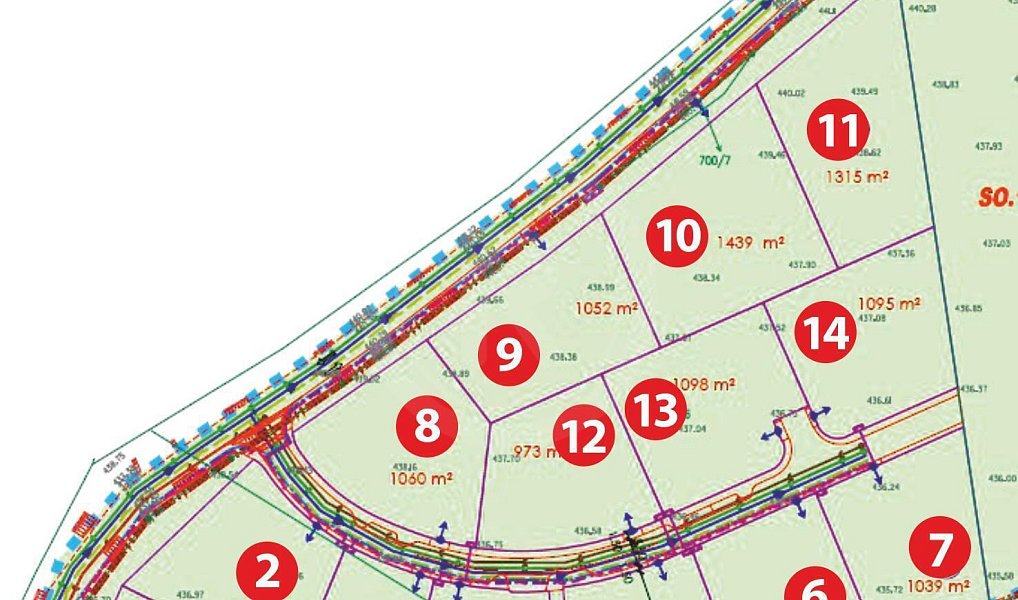 Prodej stavebního pozemku 1 081 m², Lipí – náhled fotky 2