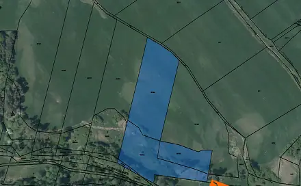 Prodej pole 1 801 m², Budišov, okres Třebíč